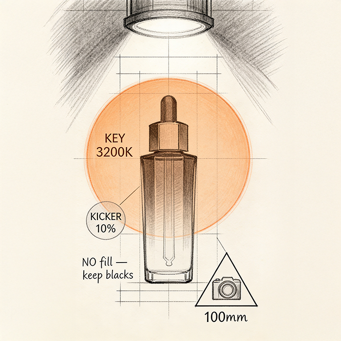 Top-down lighting plan